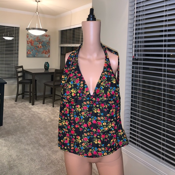 Catalina Other - Catalina Black Multicolored Floral Swimsuit size M